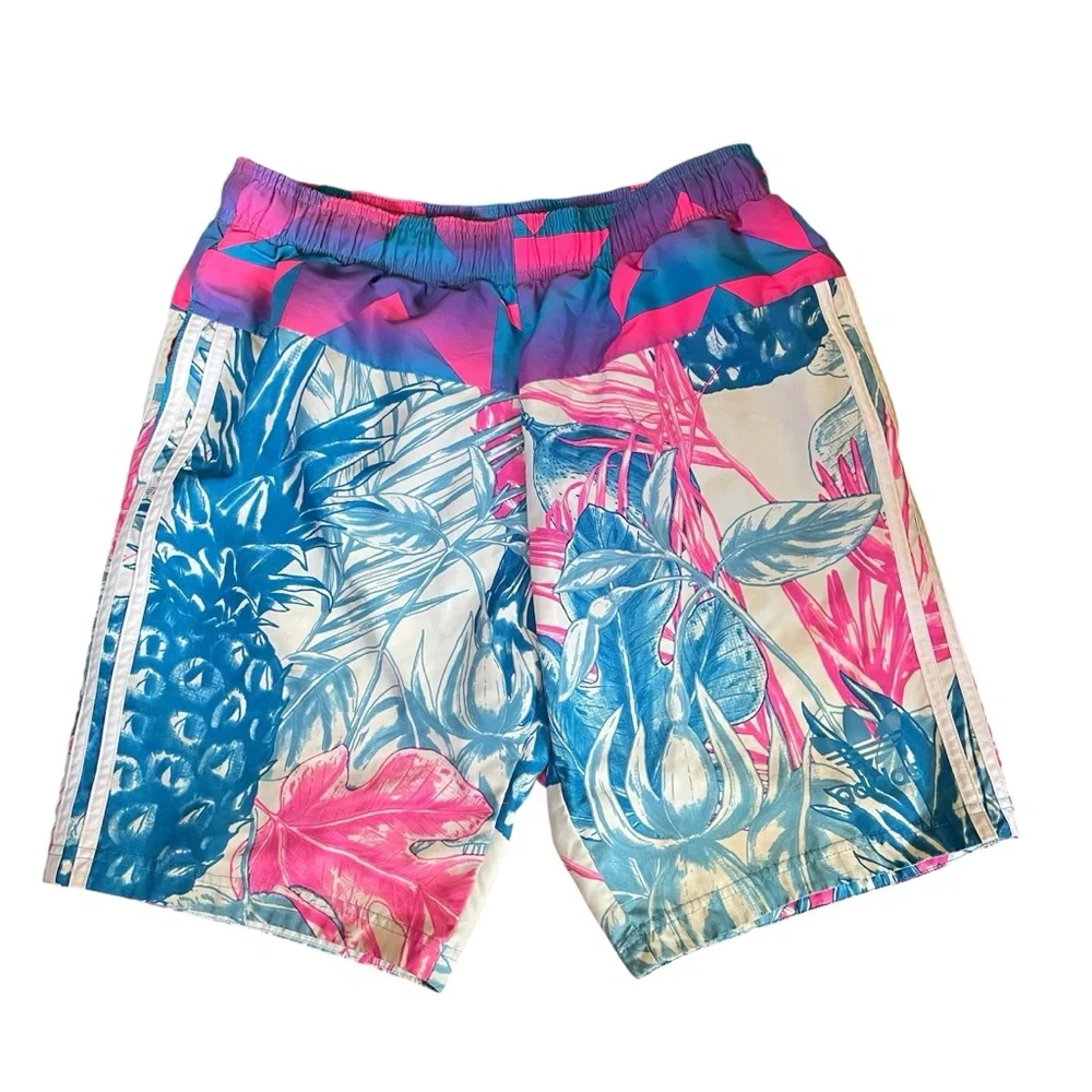 Adidas Originals Mens Flowerush Swim Shorts Medium